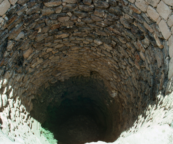 The Beer-Sheba well dates back to the Iron Age during the Israelite period. It stood outside the gate to the city and is the deepest well in Israel.